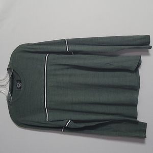 DISTORTION MONEY TIPUPUR GREEN OLIVE T SHIRT L/S M